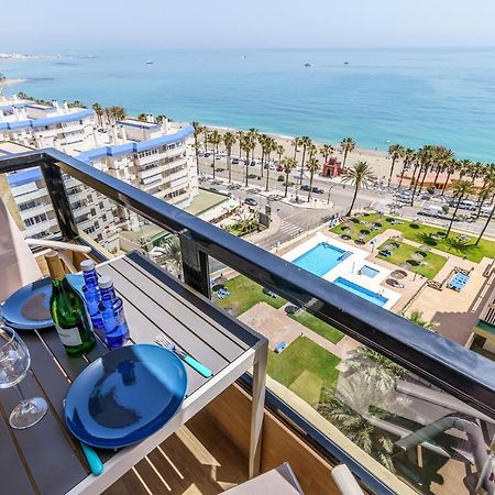 Amazing Views Beachfront Apartment With Swimming Pool Benalmádena Dış mekan fotoğraf